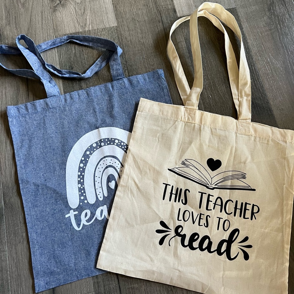 2 teacher totes